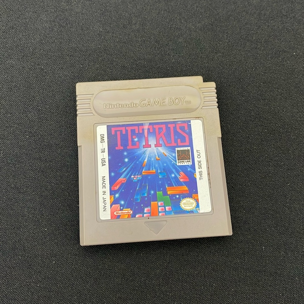 1989 Tetris Game for the Original Nintendo Gameboy